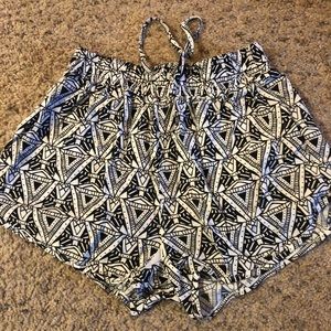 Abercrombie and Fitch Flowy, Printed Shorts